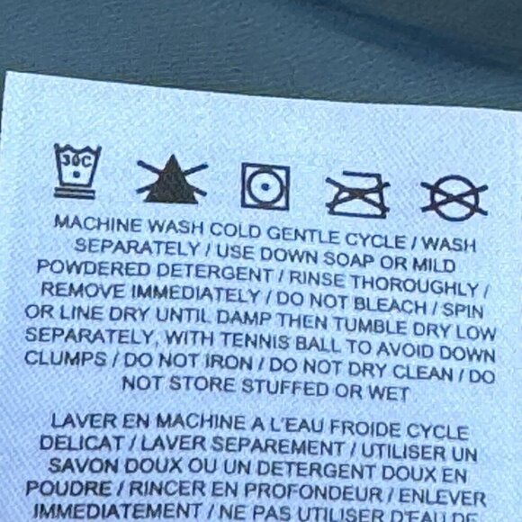 Nike Striuke Alliance Down Hooded Puffer Grey Duck Down 2 Pockets Women's Med - Picture 10 of 10